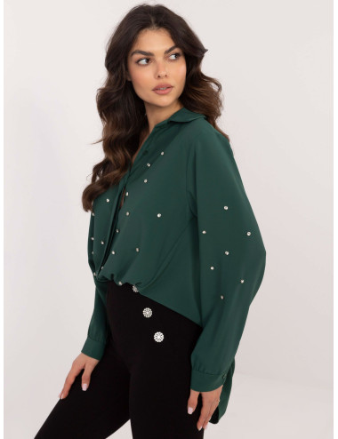 Chemise habillée femme vert...