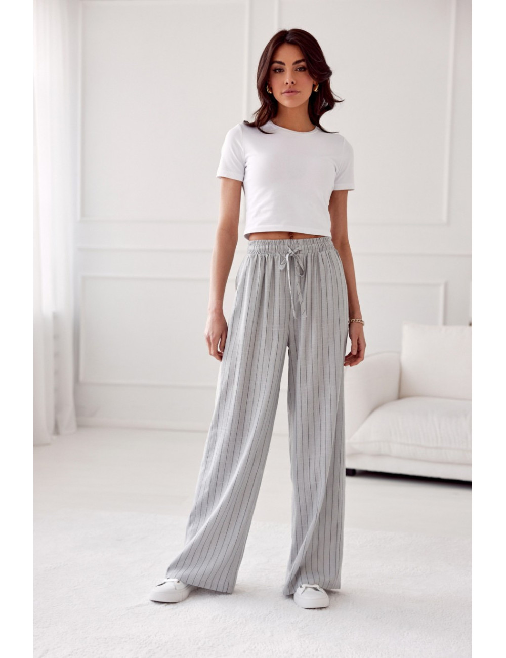 Poppy - long trousers with a tied waist SZA 