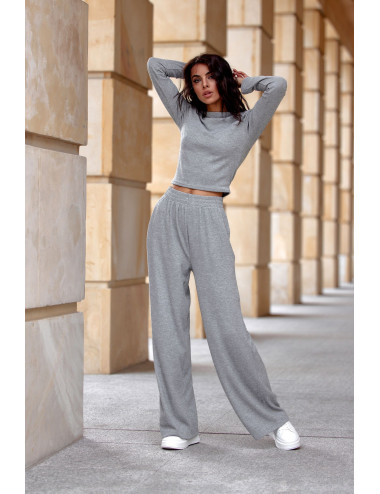 Harper - knitted trousers with wide legs SZA 