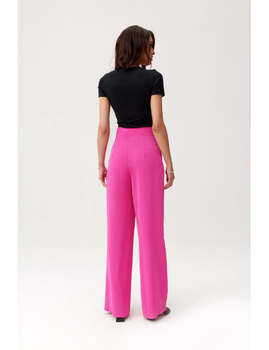 Alaya - long trousers with high waist and pockets AMA 