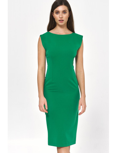 Robe crayon verte 