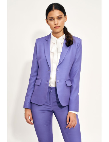 Blazer violet classique 