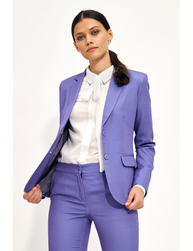 Blazer violet classique 