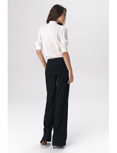 Pantalon palazzo noir 