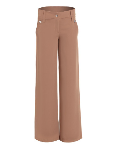 Pantalon palazzo caramel 