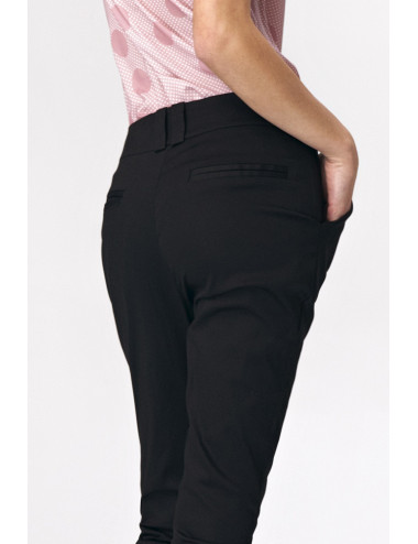 Pantalon femme noir fuselé 