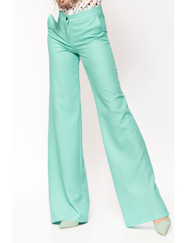 Pantalon palazzo egg marine 