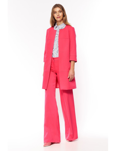 Pantalon palazzo rose 