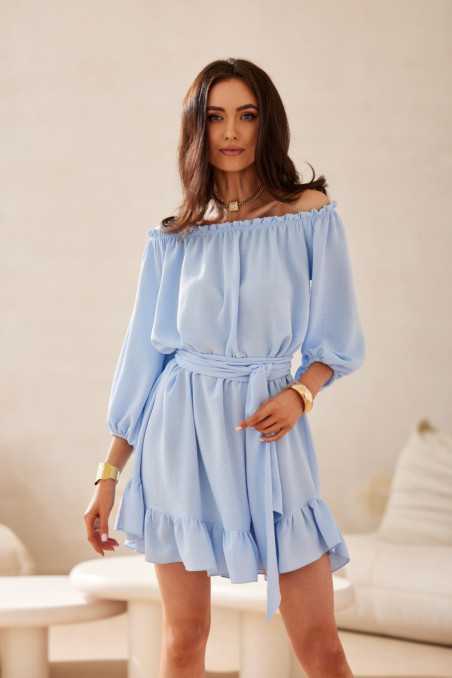 Giulia - Robe espagnole avec un lien à la taille  