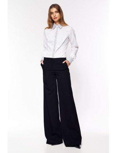 Pantalon palazzo noir 