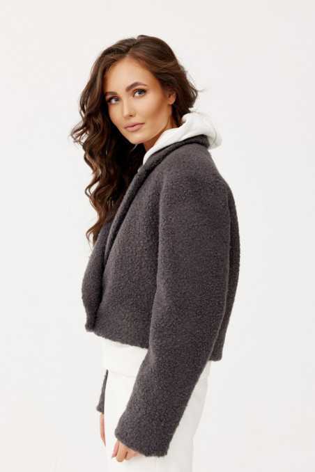 Renate - short double-breasted fur-lined jacket SZA  