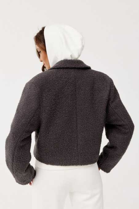 Renate - short double-breasted fur-lined jacket SZA  
