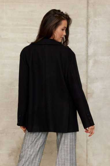Women's oversize jacket with a wool blend CZA  