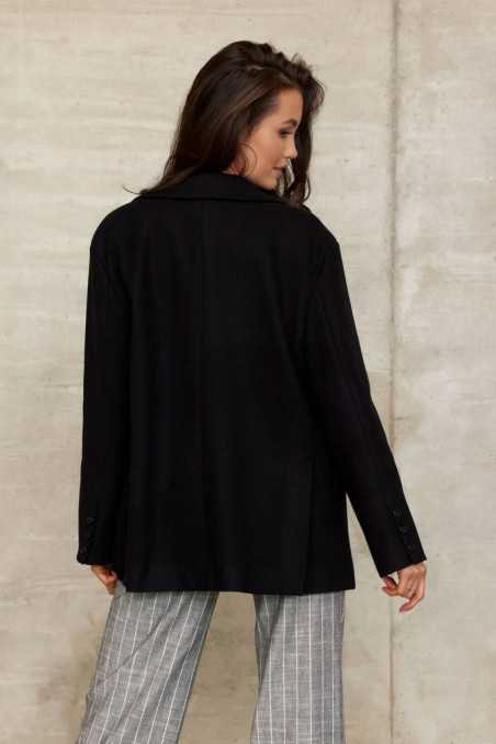 Women's oversize jacket with a wool blend CZA  
