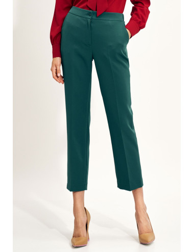 Pantalon chino vert 