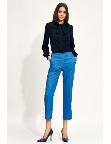 Pantalon chino bleu 