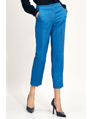 Pantalon chino bleu 