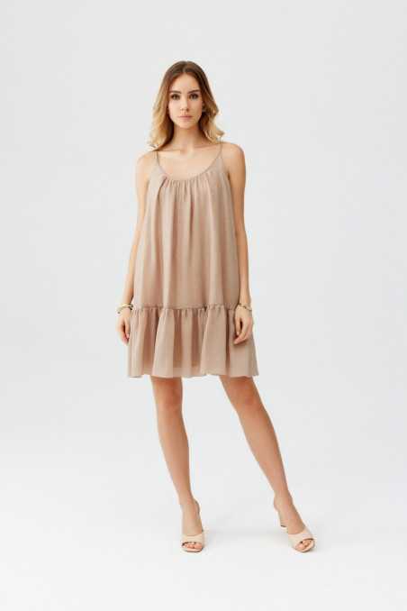 Seville - Strapless oversize dress BEZ  