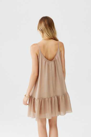 Seville - Strapless oversize dress BEZ  
