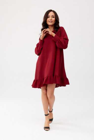 Sintra - mini dress with adjustable waist belt BOR  