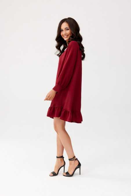 Sintra - mini dress with adjustable waist belt BOR  