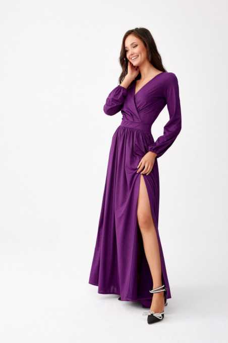 Tiffany - glitter maxi dress with long sleeves BIS  