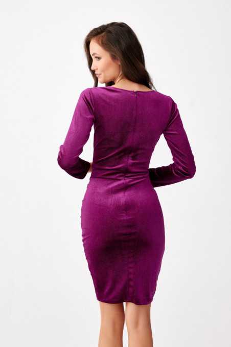 Vivien - velvet mini dress with glitter BIS  