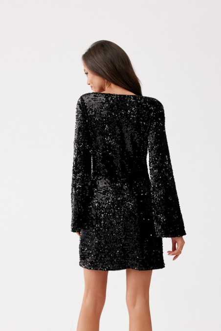 Zoe - sequin dress with a V-neck CZA  