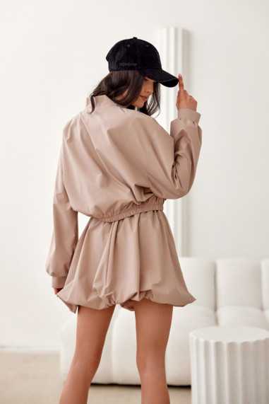 Paula - short bomber jacket with large pockets BEZ  