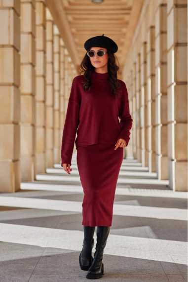 Carmen - knitted tube skirt  BOR  