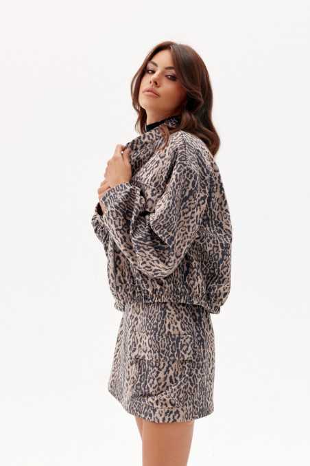 Lara - mini skirt with cargo pockets I05  