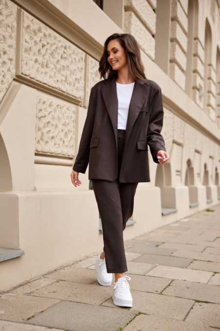 Jones - women's high-waist suit trousers BRA  