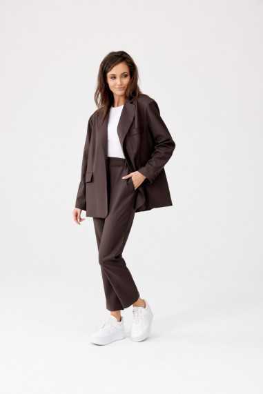 Jones - women's high-waist suit trousers BRA  