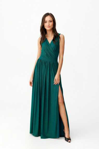 Cheryl - glitter maxi dress with tie at the back AMA  