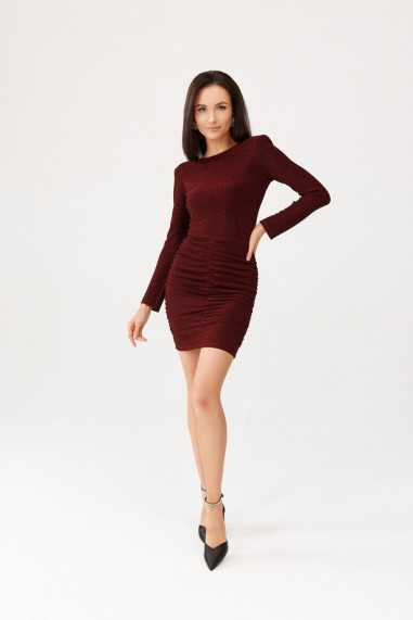 Elysia - brocade dress with V neckline on the back CBO  