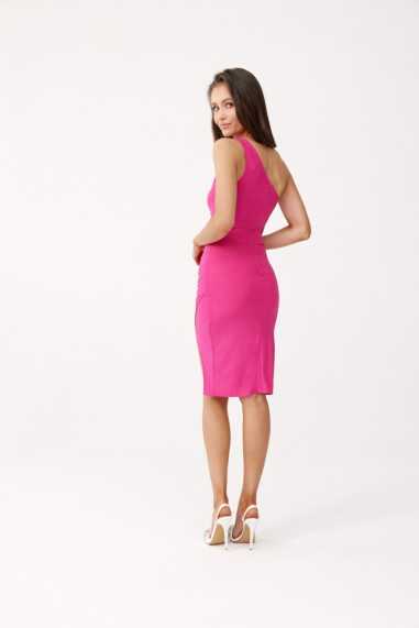 Esme - one-shoulder glitter mini dress AMA  