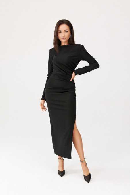 Merry - brocade midi dress with back cutout  CZA  
