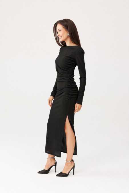 Merry - brocade midi dress with back cutout  CZA  
