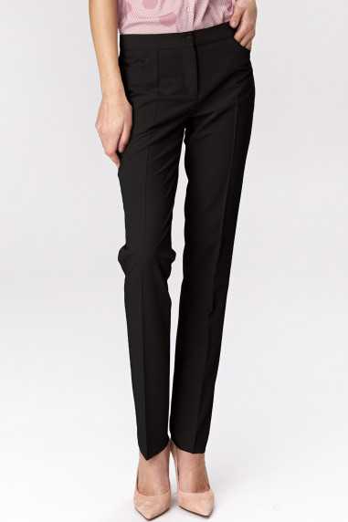 Pantalon noir classique pour femme - nife  