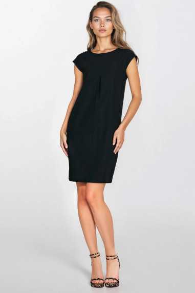 Robe ample en rayonne noire - nife  