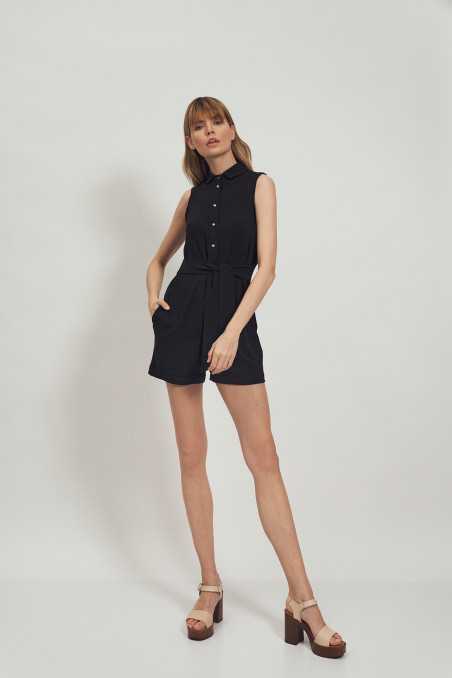 Combinaison en viscose noire - nife  