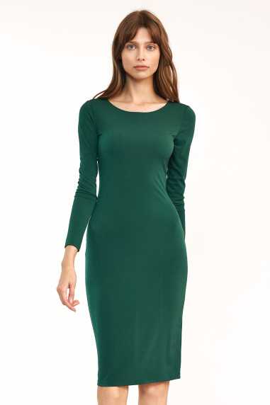 Robe verte avec dos découpé - nife  