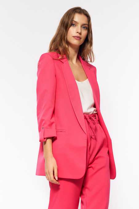 veste rose oversize - nife  
