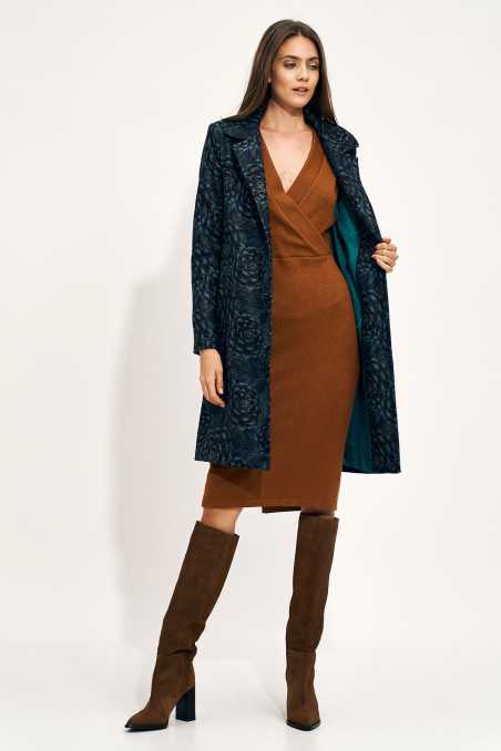 manteau fleuri classique - nife  