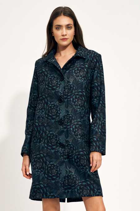 manteau fleuri classique - nife  