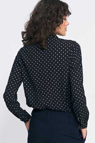 Chemise à pois en viscose - nife  