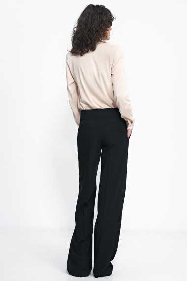 chemise beige en viscose - nife  