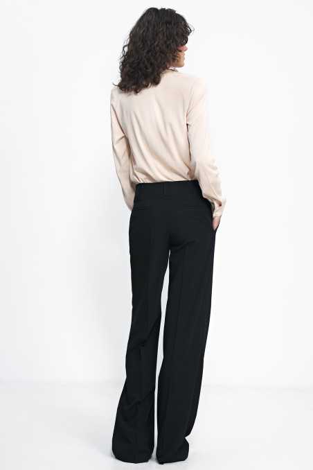 chemise beige en viscose - nife  