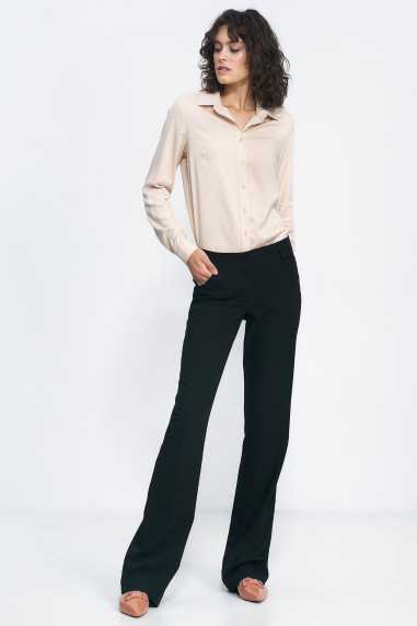 chemise beige en viscose - nife  