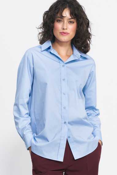 chemise bleue - nife  